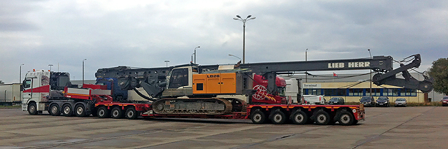 Strassentransport Niederbayern - DK Kopenhagen