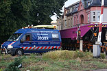 Modulartransporter nach Aken, Lastfahrtabmessungen 253 to