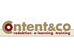 content & co: Redaktion, E-Learning, Training